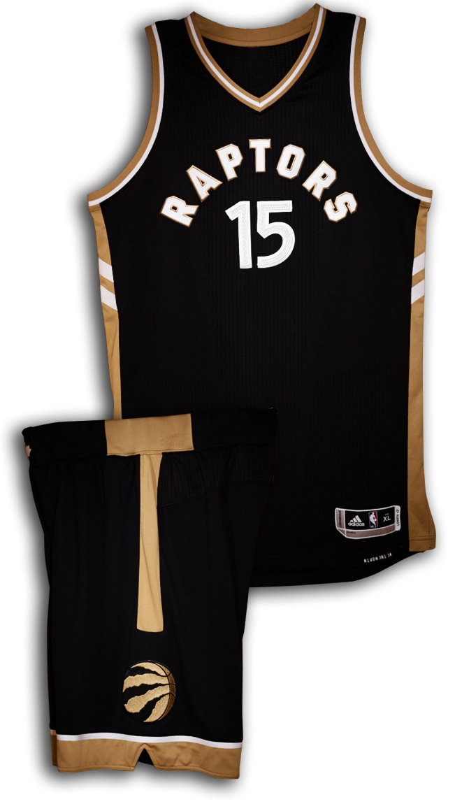 kyle lowry black and gold jersey